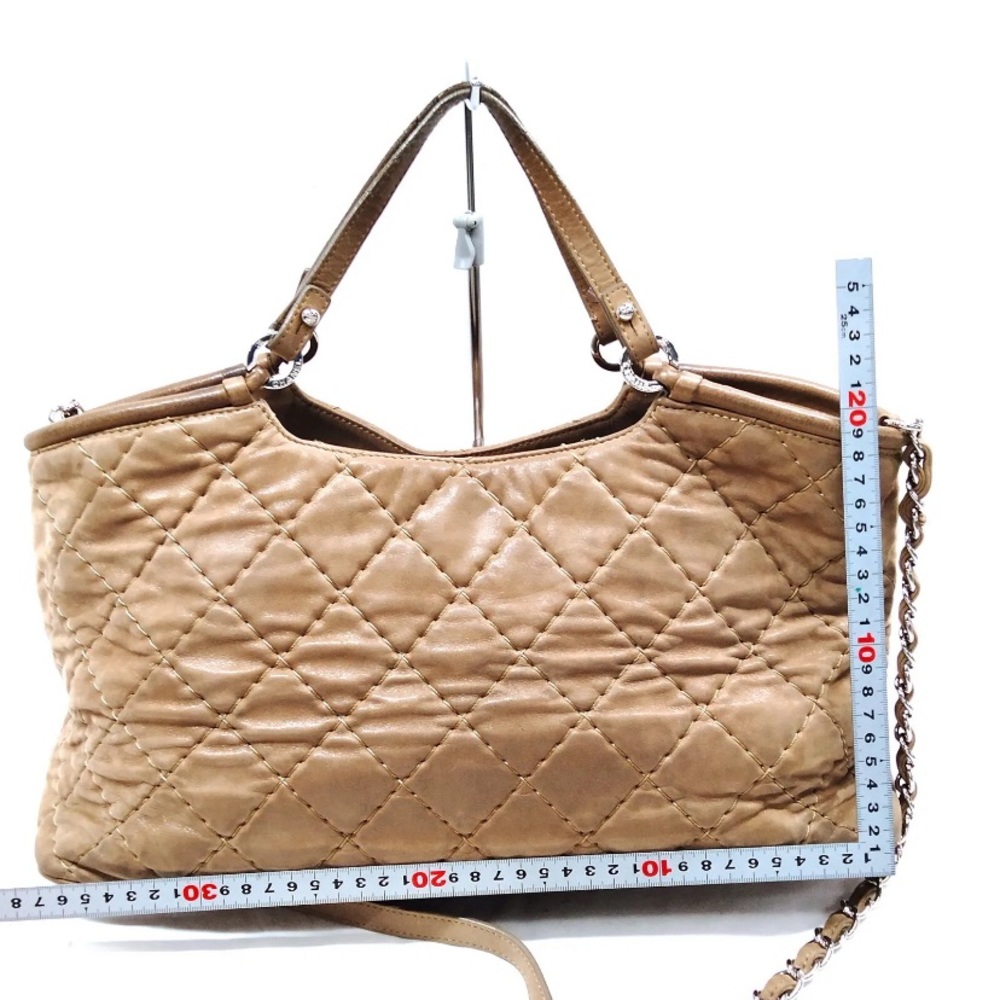 [0057] Chanel Shoulder Bag 16 series Matrasse 2WAY Beiges Lamb Skin - Picture 6 of 16